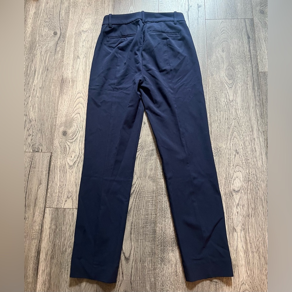 J. Crew Women's Ruby Crop Navy Ankle Pants - Picture 2 of 3